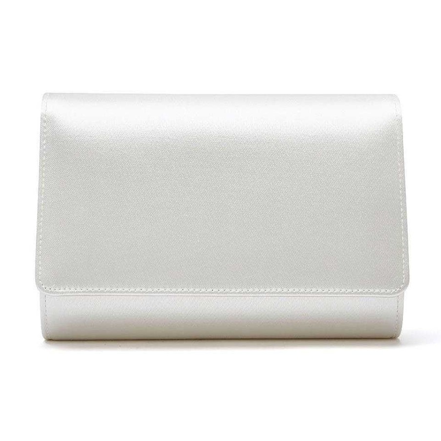 Bags Rainbow Club | Dafnee Satin Bridal Clutch Bag