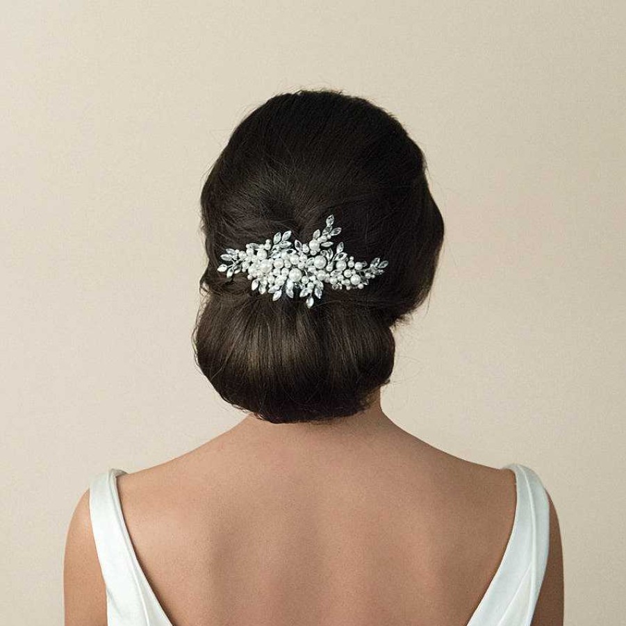 Wedding Hair Accessorieswedding Hair Accessories Ivory & Co | Catalina Pearl And Crystal Bridal Comb