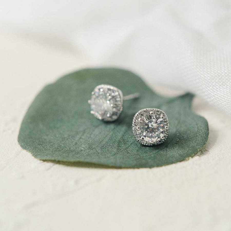 Wedding Jewellerywedding Jewellery Liberty in Love | Lux Crystal Bridal Stud Earrings