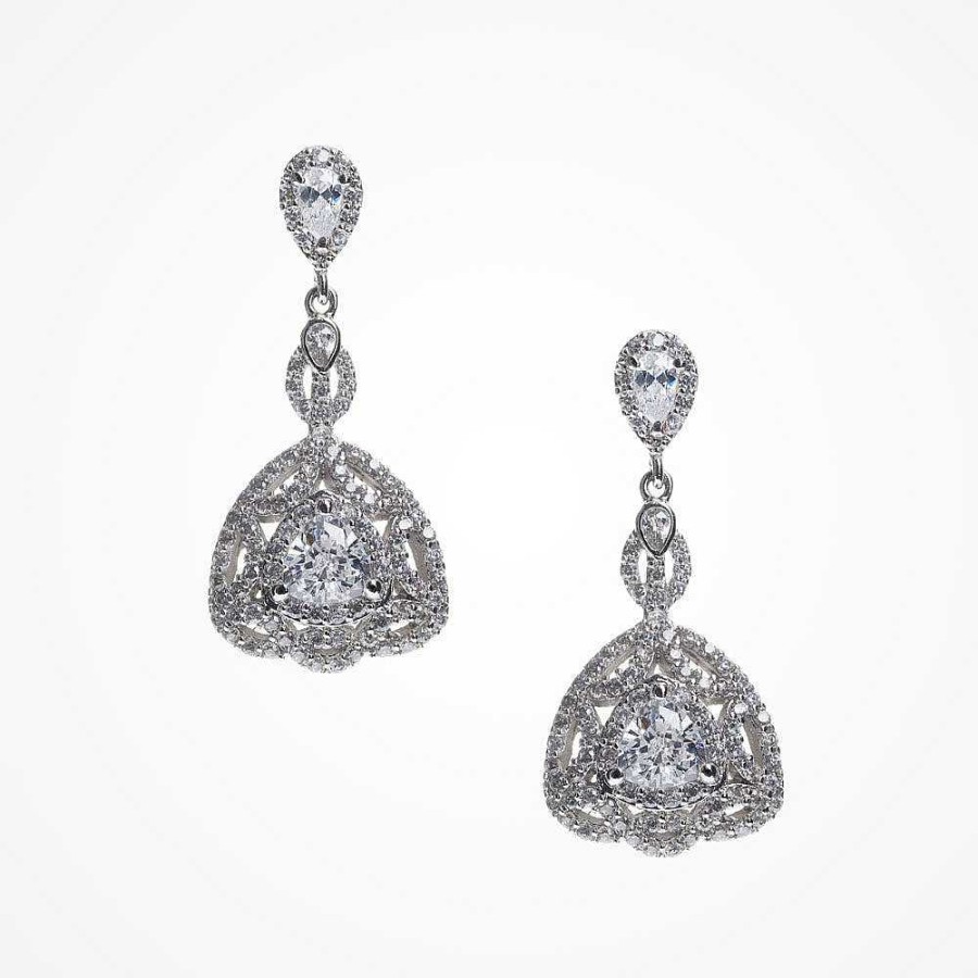 Wedding Jewellerywedding Jewellery Ivory & Co | Luxembourg Dainty Drop Earrings