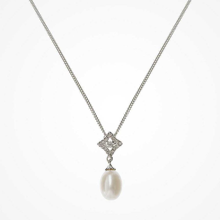 Wedding Jewellerywedding Jewellery Ivory & Co | Morocco Pearl Pendant