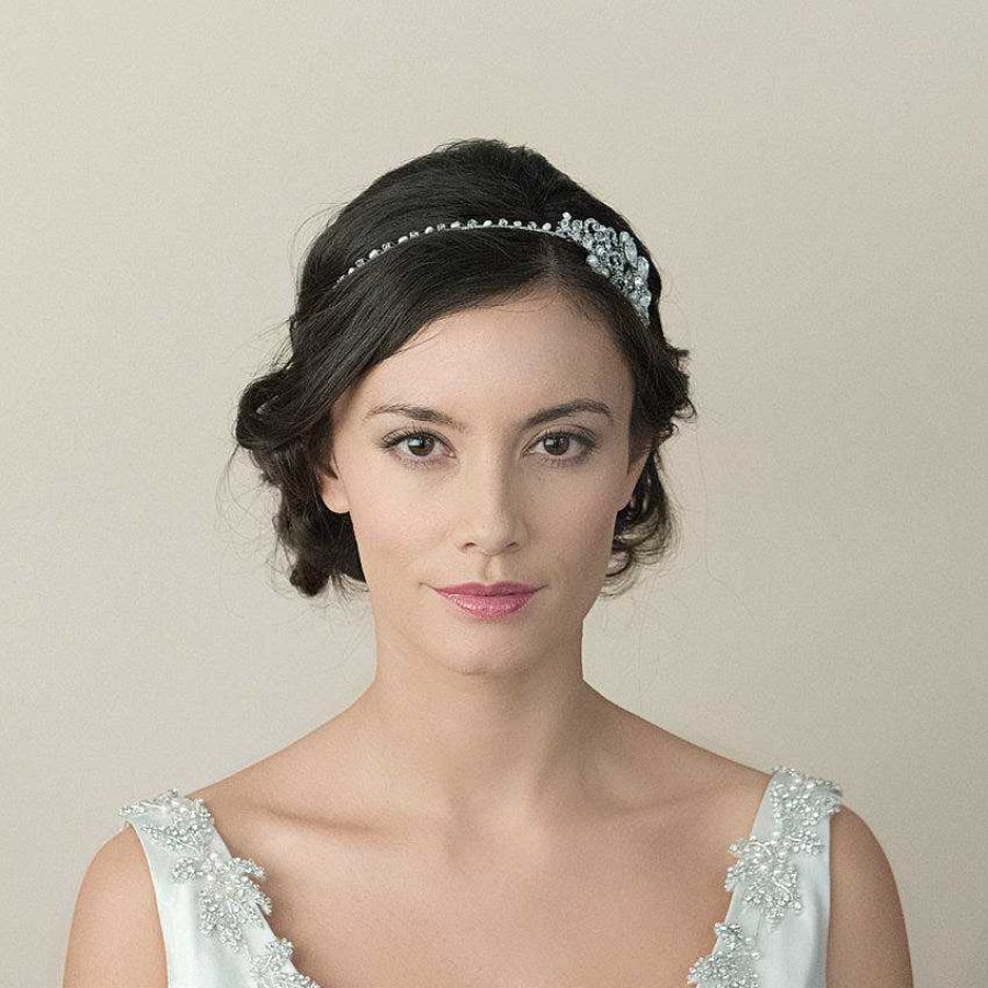 Wedding Hair Accessorieswedding Hair Accessories Ivory & Co | Lucille Floral Side Headpiece