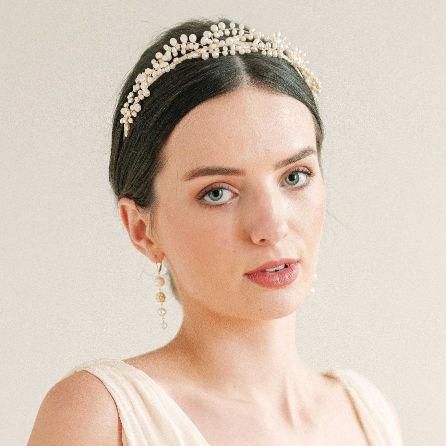 Wedding Hair Accessorieswedding Hair Accessories Victoria Fergusson | Blossom Pearl Vine Headdress