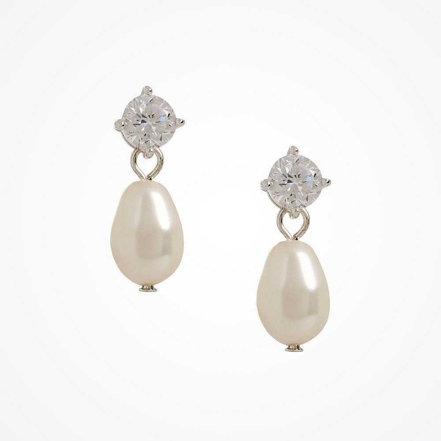 Wedding Jewellerywedding Jewellery Stephanie Browne | Twinkle Pearl Drop Earrings