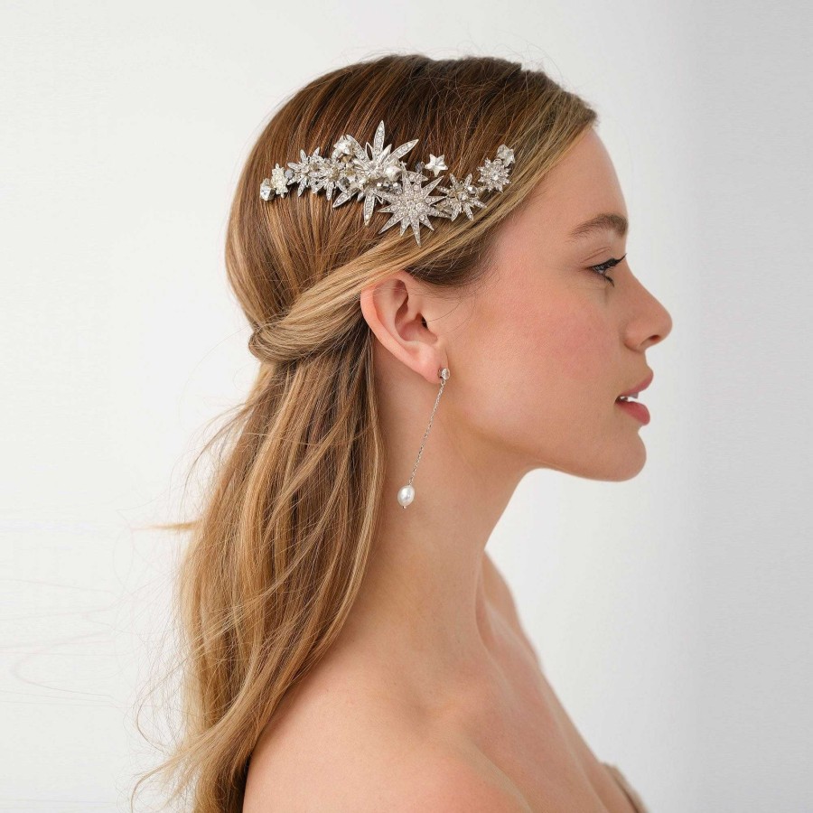 Wedding Hair Accessorieswedding Hair Accessories Miss Clemmie | Comet Antique Crystal Stars Comb