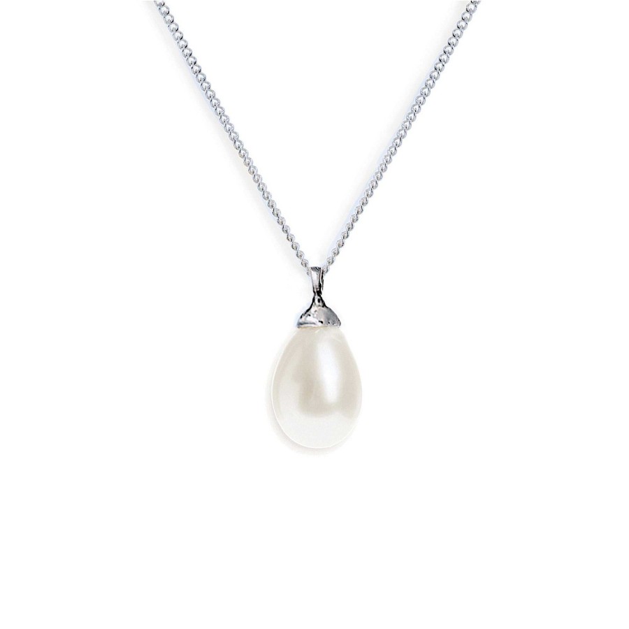 Wedding Jewellerywedding Jewellery Ivory & Co | Westbury Pearl Drop Pendant