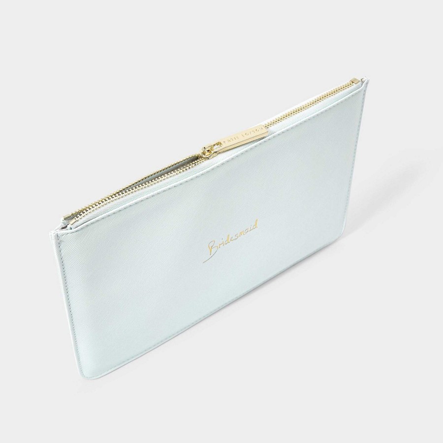 Bags Katie Loxton | Katie Loxton Perfect Pouch 'Bridesmaid' In Powder Blue