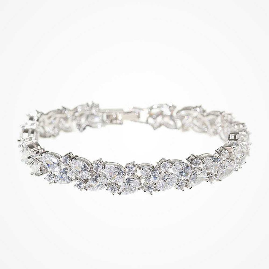 Wedding Jewellerywedding Jewellery Aria | Selene Crystal Bracelet