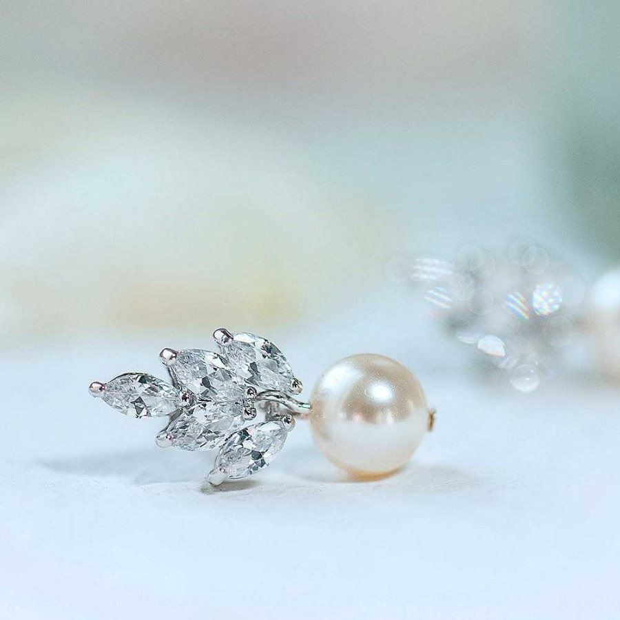 Wedding Jewellerywedding Jewellery Stephanie Browne | Bocheron Pearl Drop Earrings