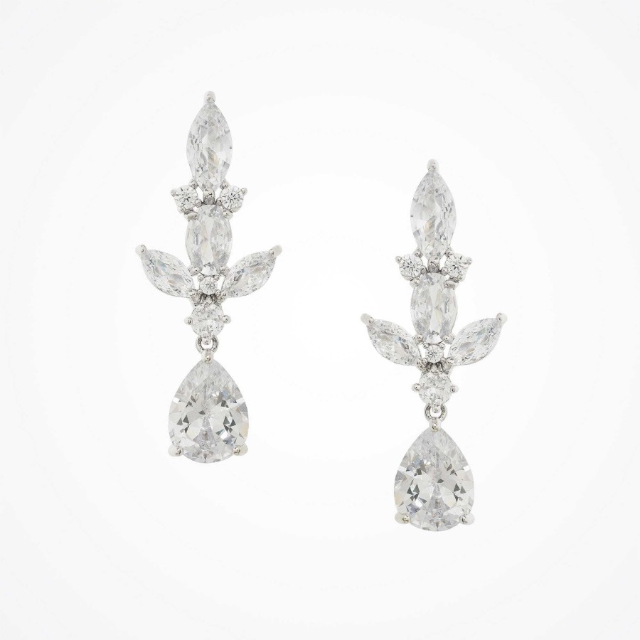 Wedding Jewellerywedding Jewellery Aria | Stanza Crystal Drop Earrings