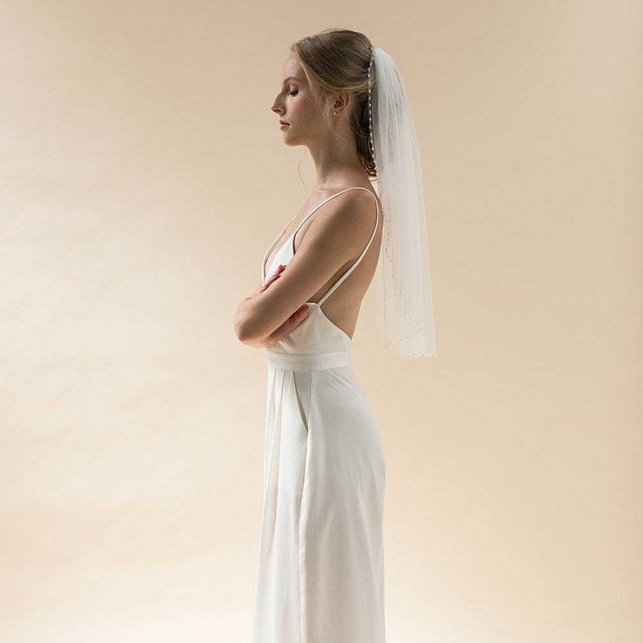 Veils, Cover-Ups And Beltsveils, Cover-Ups And Belts Rainbow Club | Azalea Crystal Edge Veil