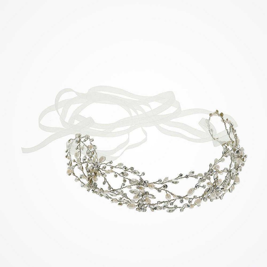 Wedding Hair Accessorieswedding Hair Accessories Ivory & Co | Renee Crystal Embellished Headband