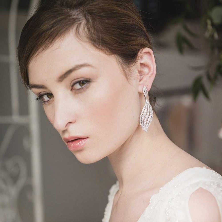 Wedding Jewellerywedding Jewellery Stephanie Browne | Kande Earrings