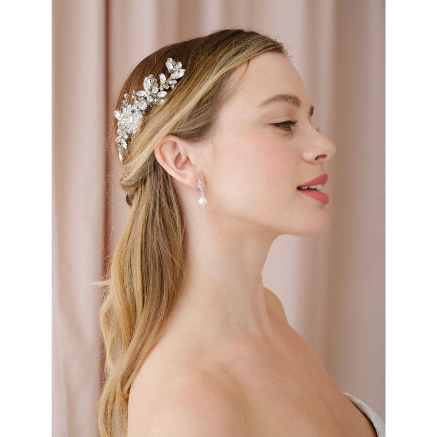 Wedding Hair Accessorieswedding Hair Accessories Miss Clemmie | Cavendish Crystal Floral Hair Comb