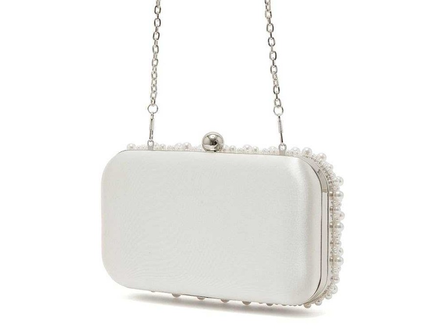 Bags Rainbow Club | Cora Pearl Embellished Bridal Clutch Bag