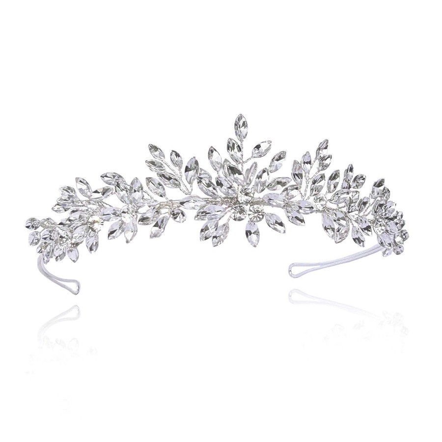 Wedding Hair Accessorieswedding Hair Accessories Ivory & Co | Winterstar Crystal Starburst Tiara