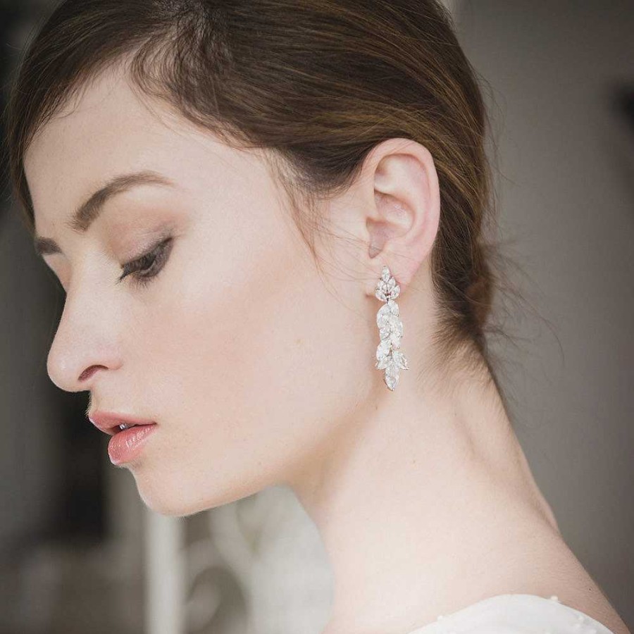 Wedding Jewellerywedding Jewellery Stephanie Browne | Allure Crystal Drop Earrings