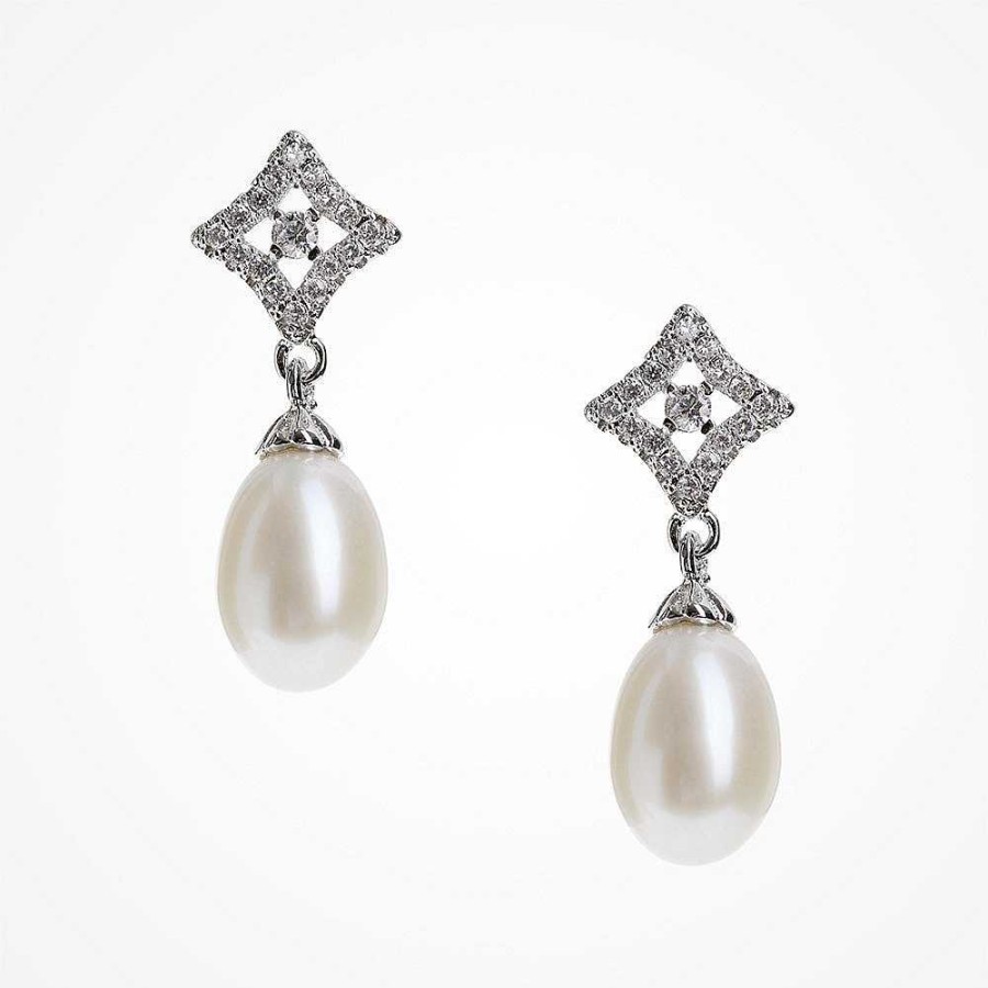 Wedding Jewellerywedding Jewellery Ivory & Co | Morocco Pearl Drop Earrings