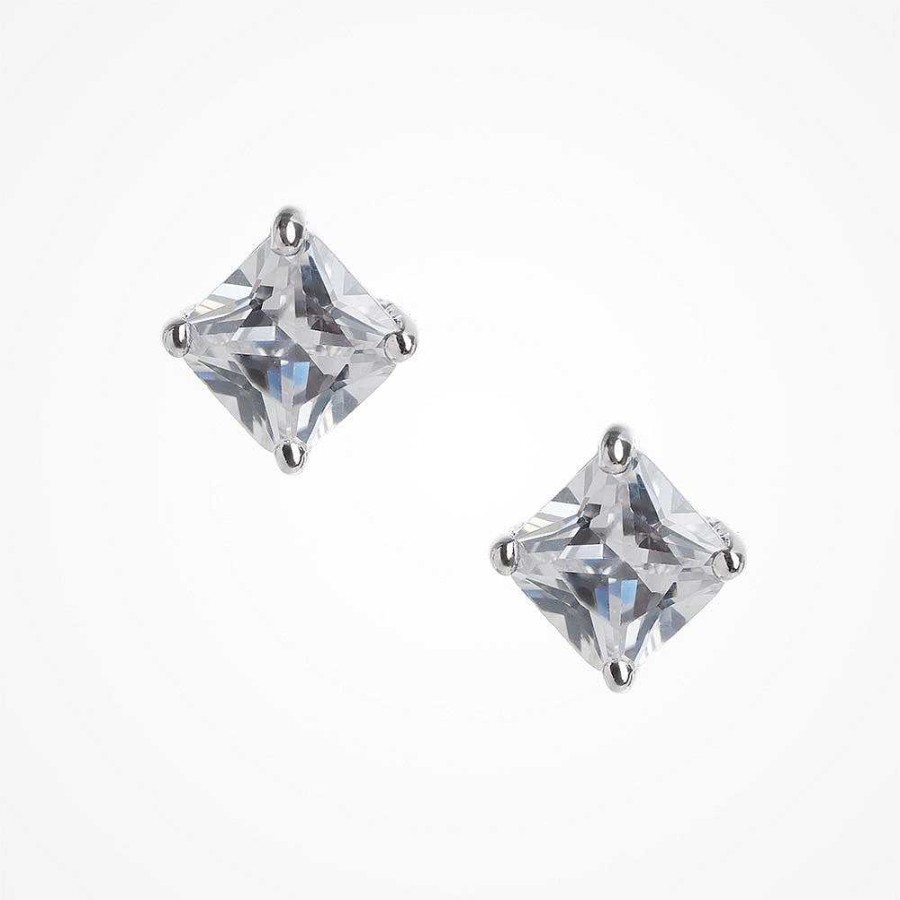 Wedding Jewellerywedding Jewellery Ivory & Co | Illusion Cubic Zirconia Bridal Stud Earrings