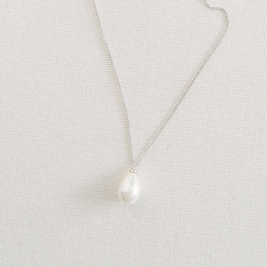 Wedding Jewellerywedding Jewellery Ivory & Co | Westbury Pearl Drop Pendant