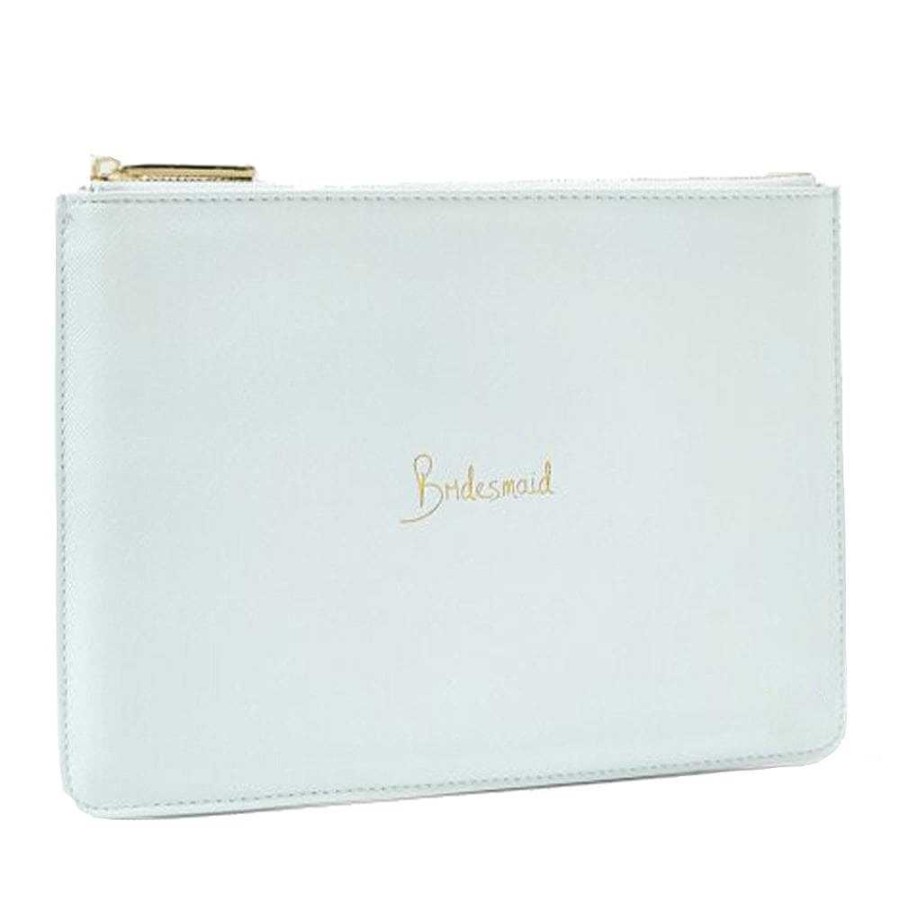 Bags Katie Loxton | Katie Loxton Perfect Pouch 'Bridesmaid' In Powder Blue