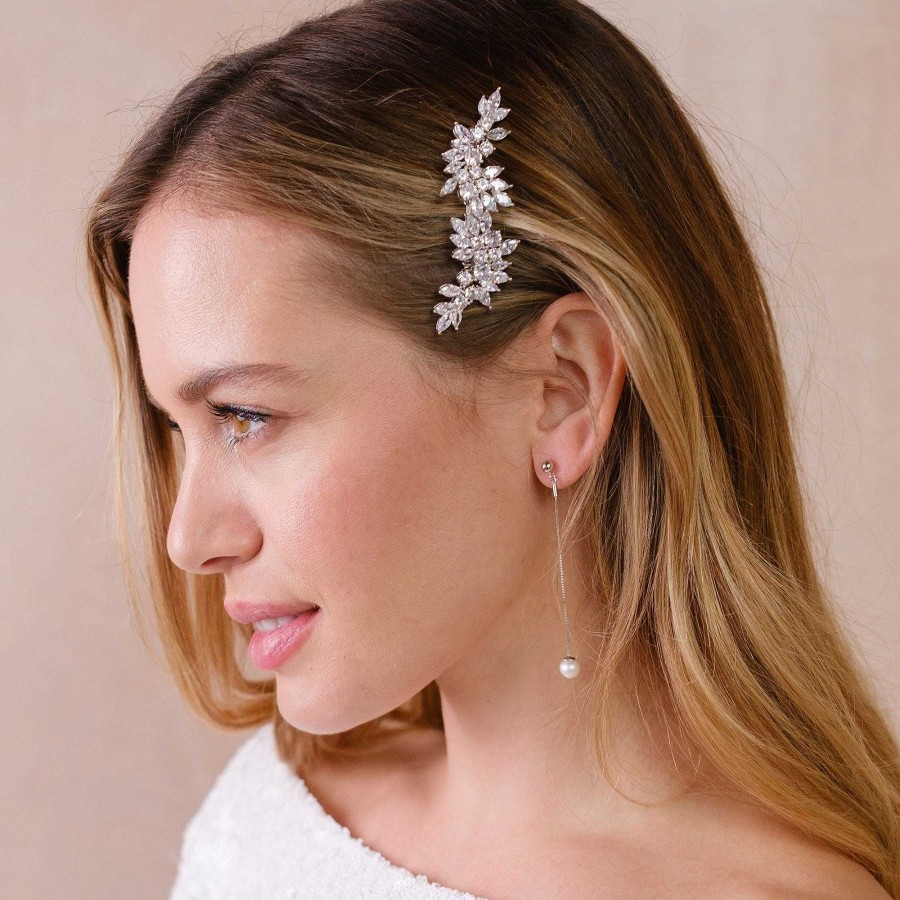 Wedding Hair Accessorieswedding Hair Accessories Stephanie Browne | Kitty Crystal Comb