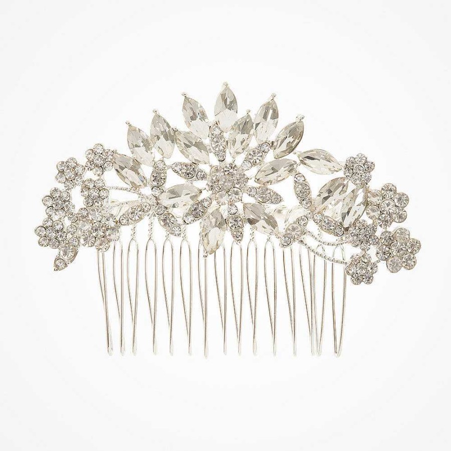 Wedding Hair Accessorieswedding Hair Accessories Aria | Elspeth Crystal Hair Comb