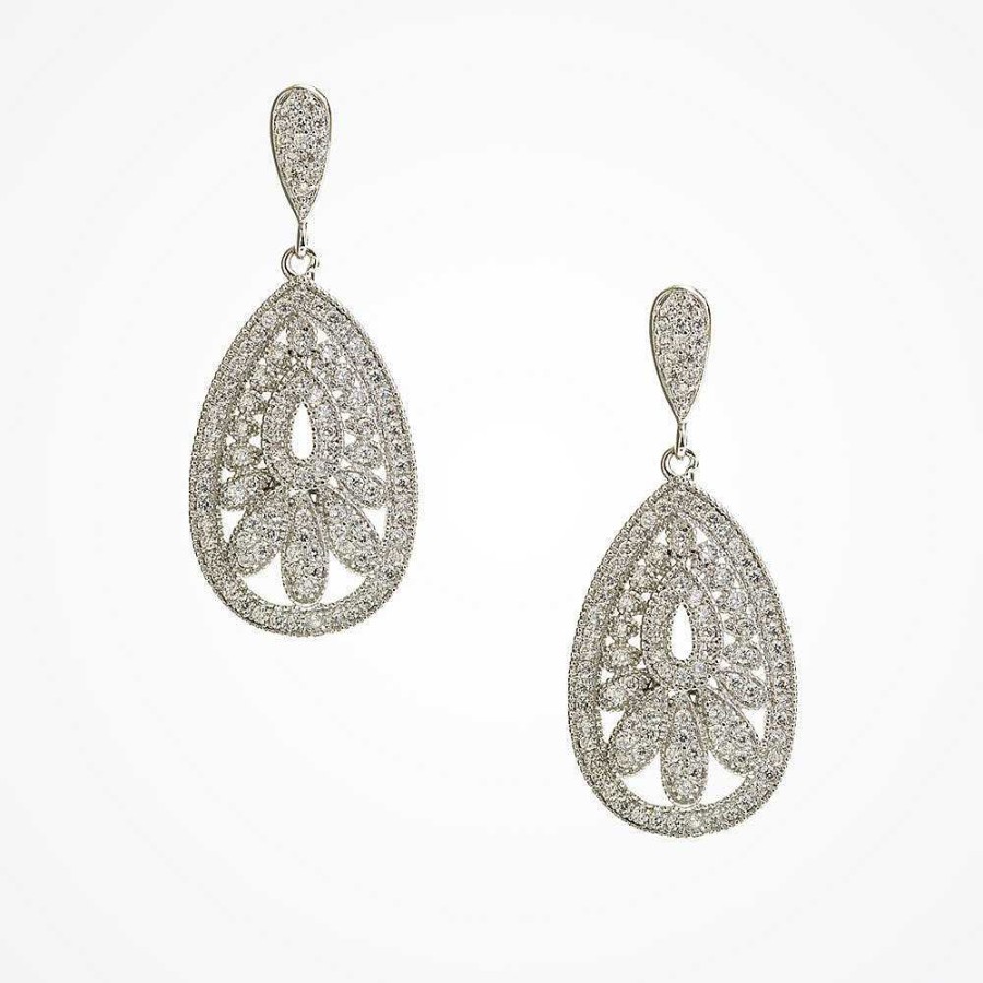 Wedding Jewellerywedding Jewellery Ivory & Co | Cosmopolitan Crystal Drop Earrings