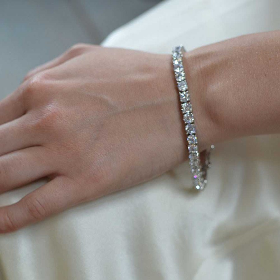 Wedding Jewellerywedding Jewellery Ivory & Co | Imperial Cubic Zirconia Bracelet