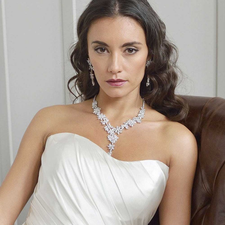 Wedding Jewellerywedding Jewellery Ivory & Co | Starry Night Crystal Necklace