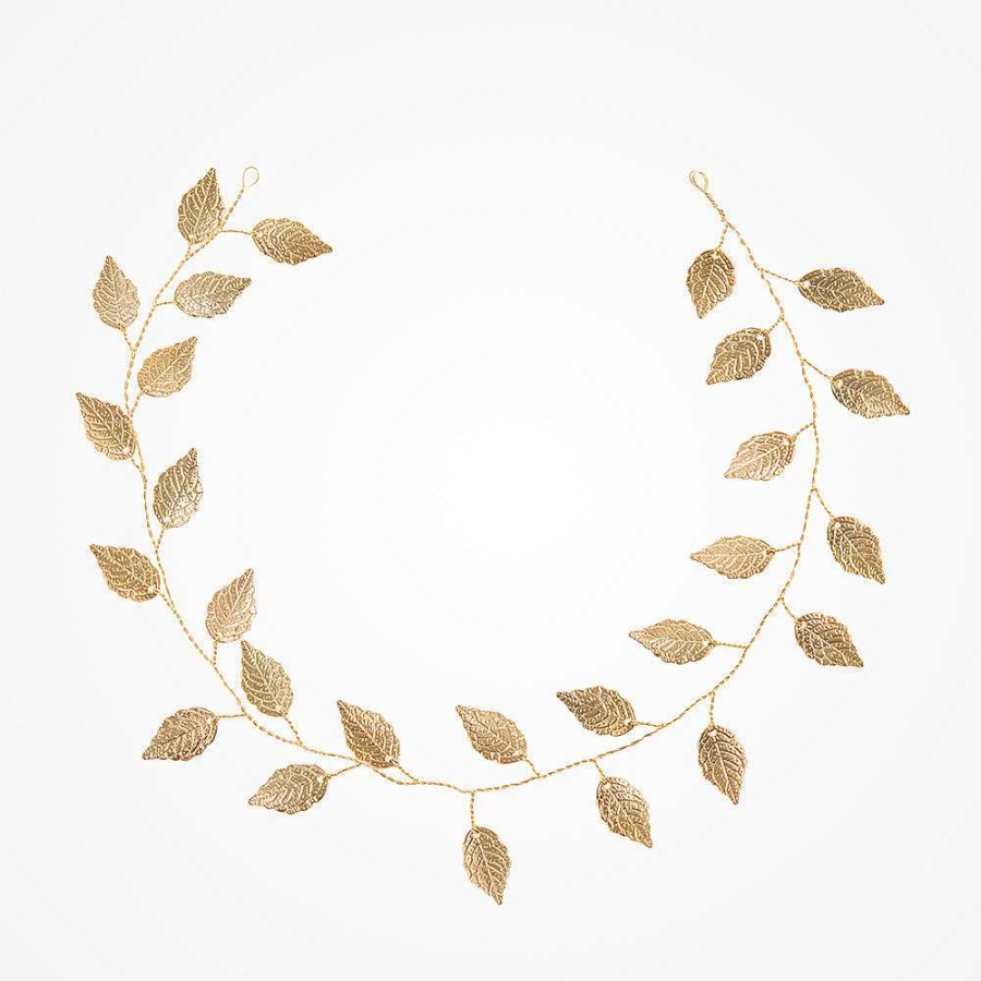 Wedding Hair Accessorieswedding Hair Accessories Aria | Blix Gilded Leaves Hair Vine