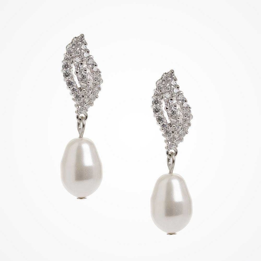 Wedding Jewellerywedding Jewellery Stephanie Browne | Kande Pearl Earrings