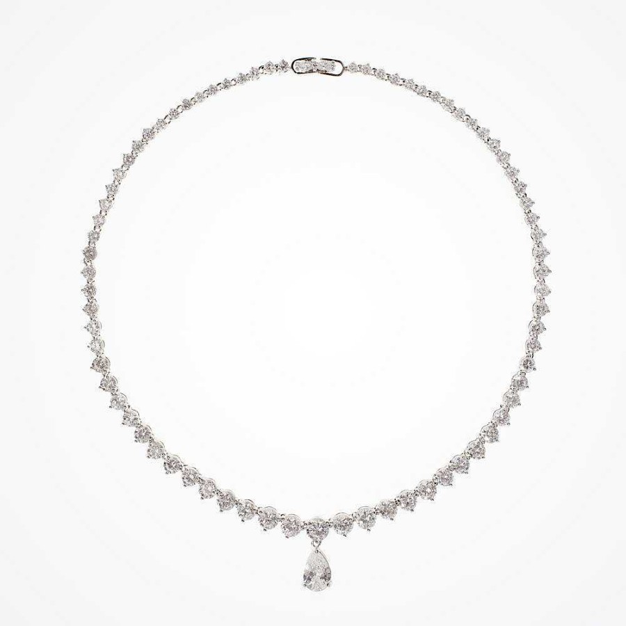 Wedding Jewellerywedding Jewellery Ivory & Co | Imperial Cubic Zirconia Necklace