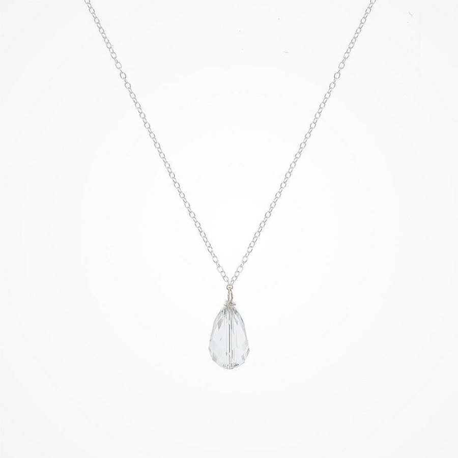 Wedding Jewellerywedding Jewellery Chez Bec | Pandora I Crystal Droplet Pendant