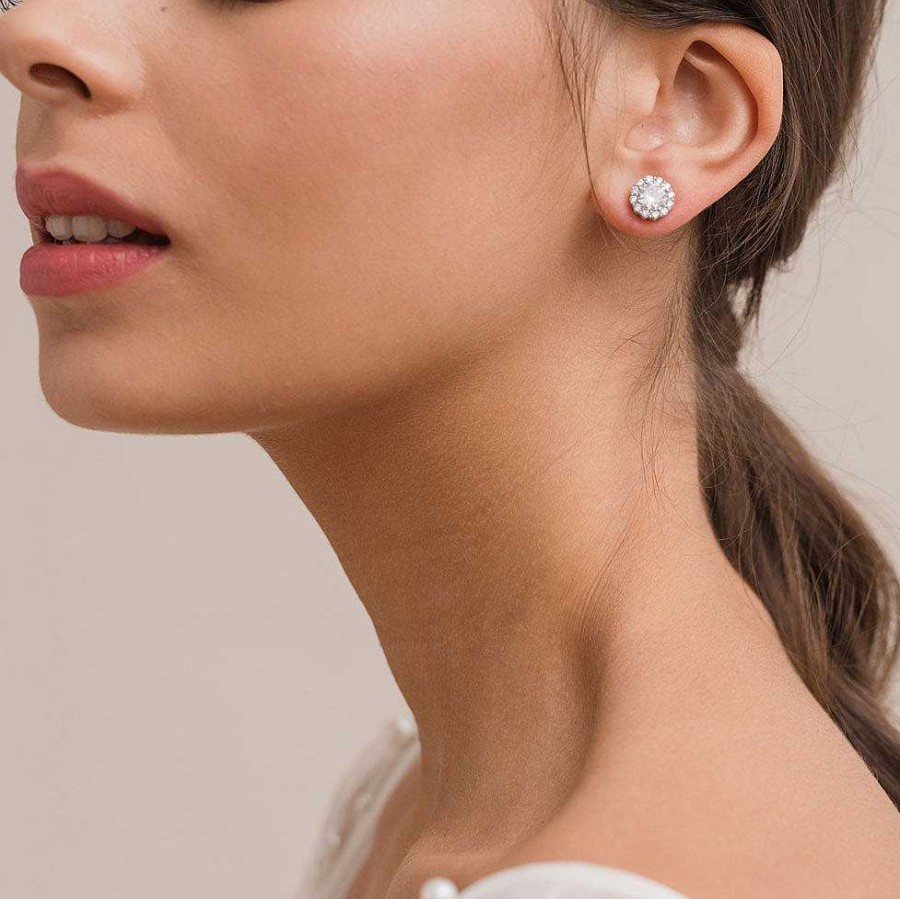 Wedding Jewellerywedding Jewellery Stephanie Browne | Caulfield Bridal Stud Earrings