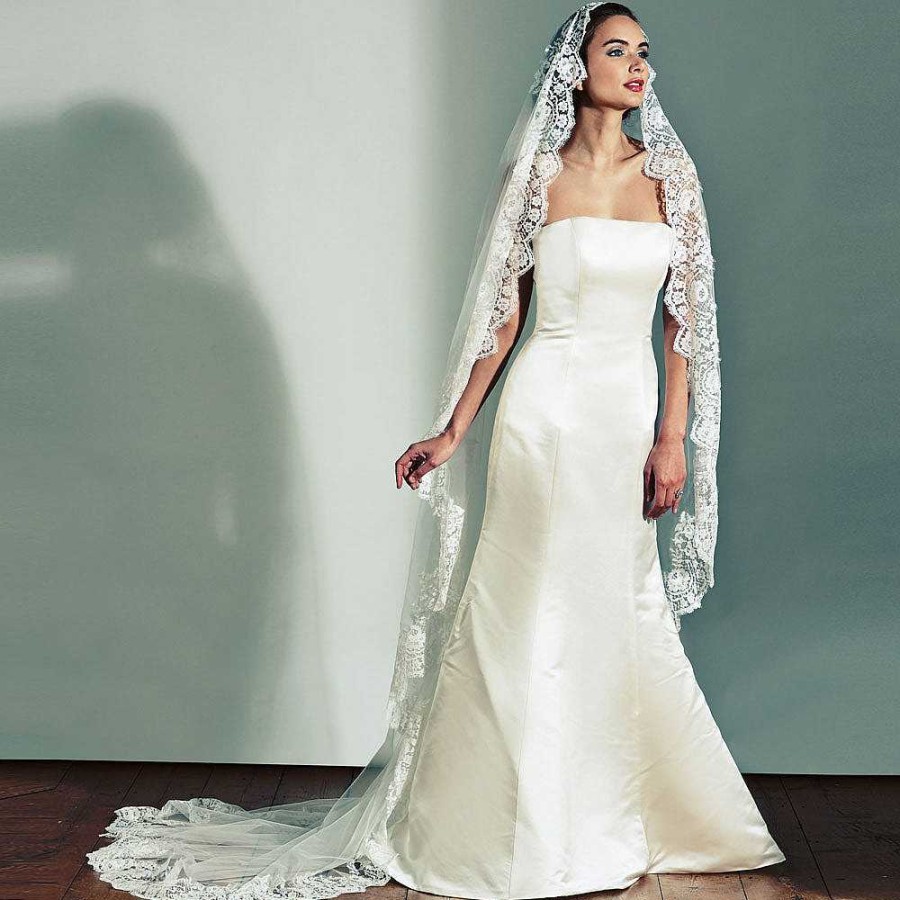 Veils, Cover-Ups And Beltsveils, Cover-Ups And Belts Joyce Jackson | Monmouth Mantilla Veil