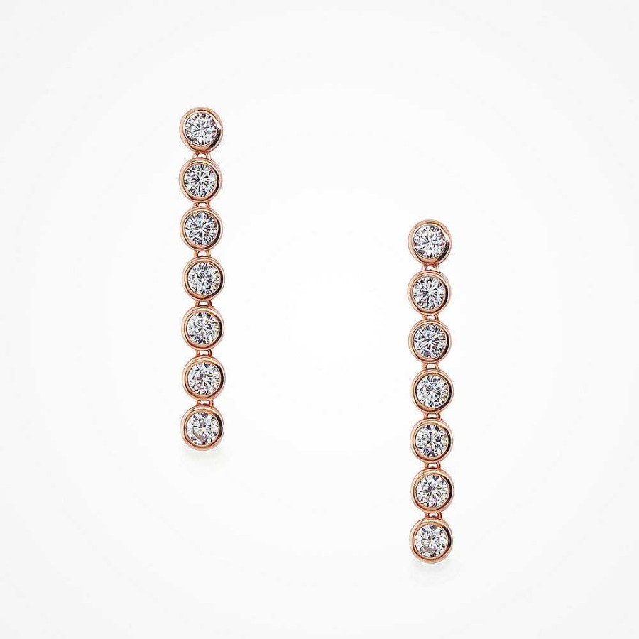 Wedding Jewellerywedding Jewellery Sarah Alexander | Storm Zirconia Crystal Multi Round Drop Earrings