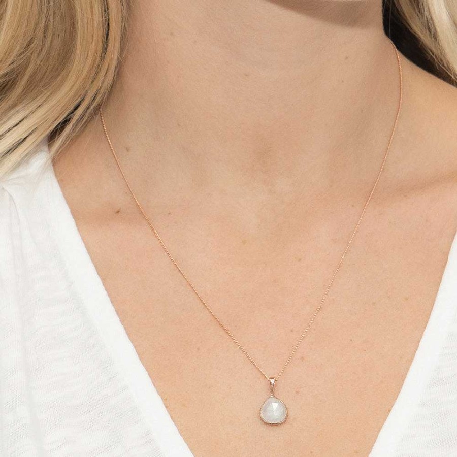 Wedding Jewellerywedding Jewellery Sarah Alexander | Echo Moonstone Single Stone Pendant