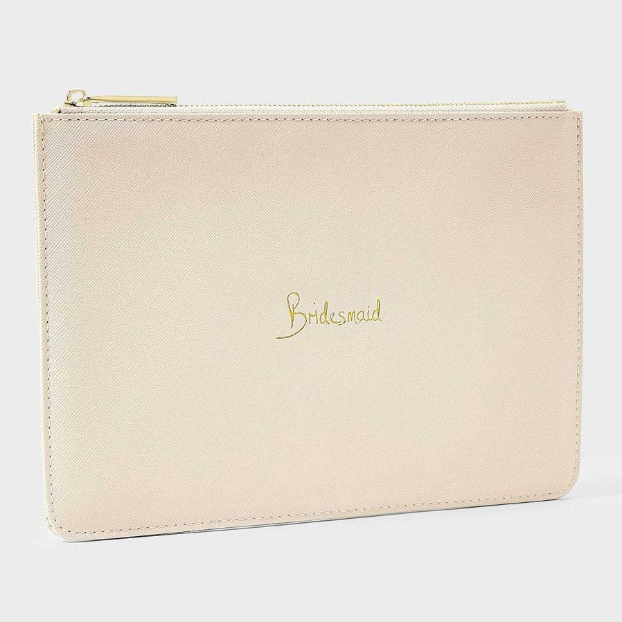 Bags Katie Loxton | Katie Loxton Perfect Pouch 'Bridesmaid' In Blossom Pink