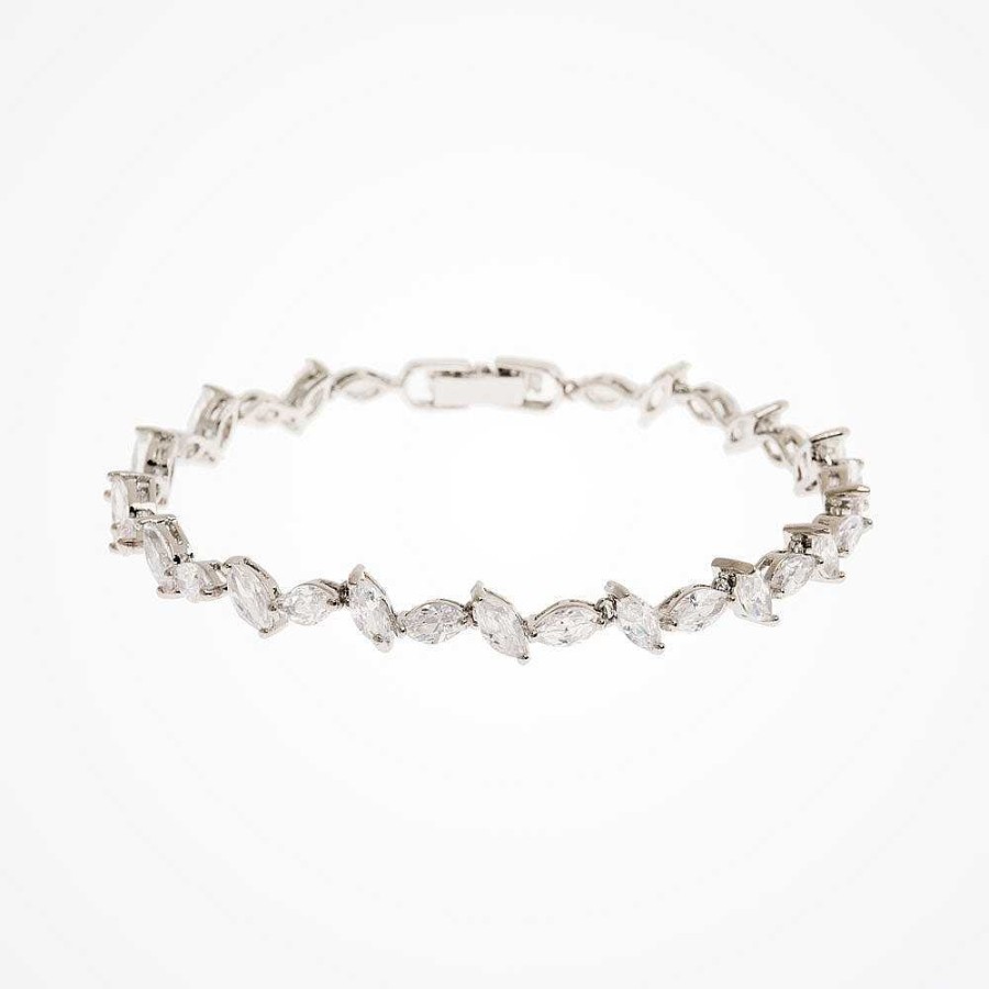 Wedding Jewellerywedding Jewellery Ivory & Co | Andorra Cubic Zirconia Bracelet