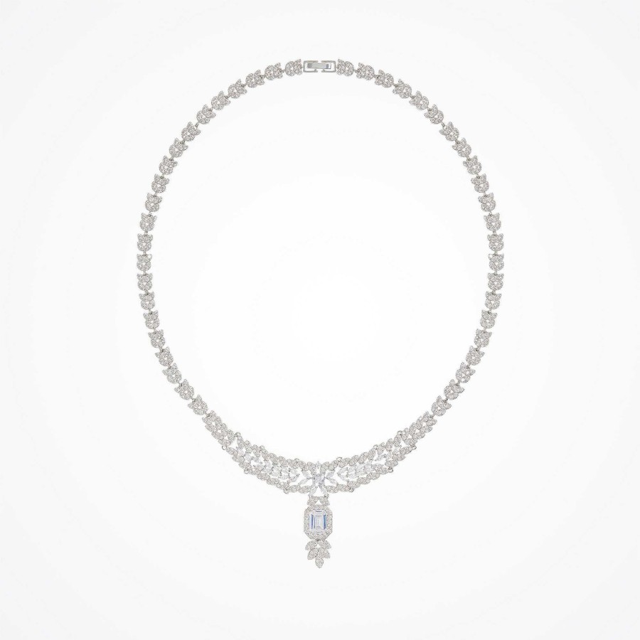 Wedding Jewellerywedding Jewellery Aria | Sadie Crystal Statement Necklace