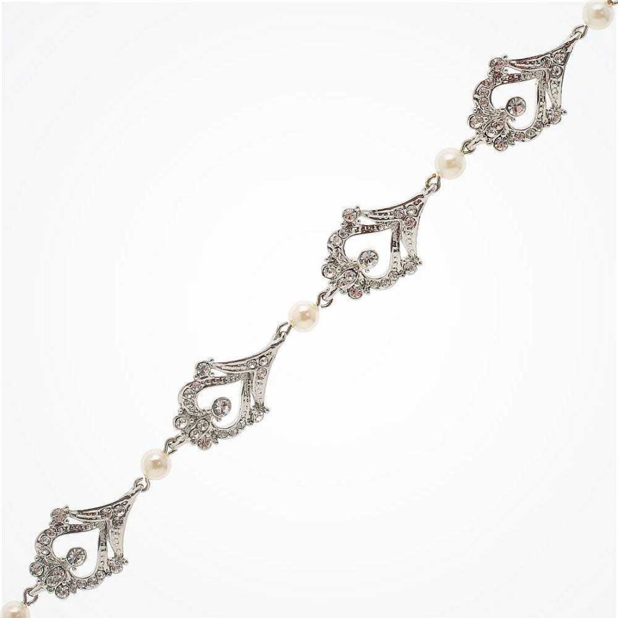 Wedding Jewellerywedding Jewellery Stephanie Browne | Hayworth Pearl Bracelet