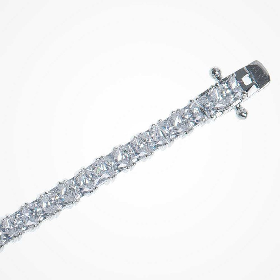 Wedding Jewellerywedding Jewellery Ivory & Co | Illusion Cubic Zirconia Bracelet