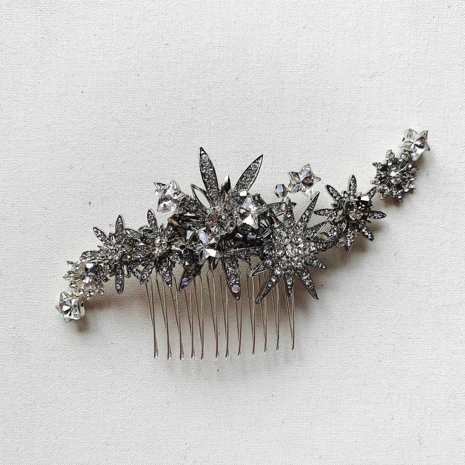 Wedding Hair Accessorieswedding Hair Accessories Miss Clemmie | Comet Antique Crystal Stars Comb