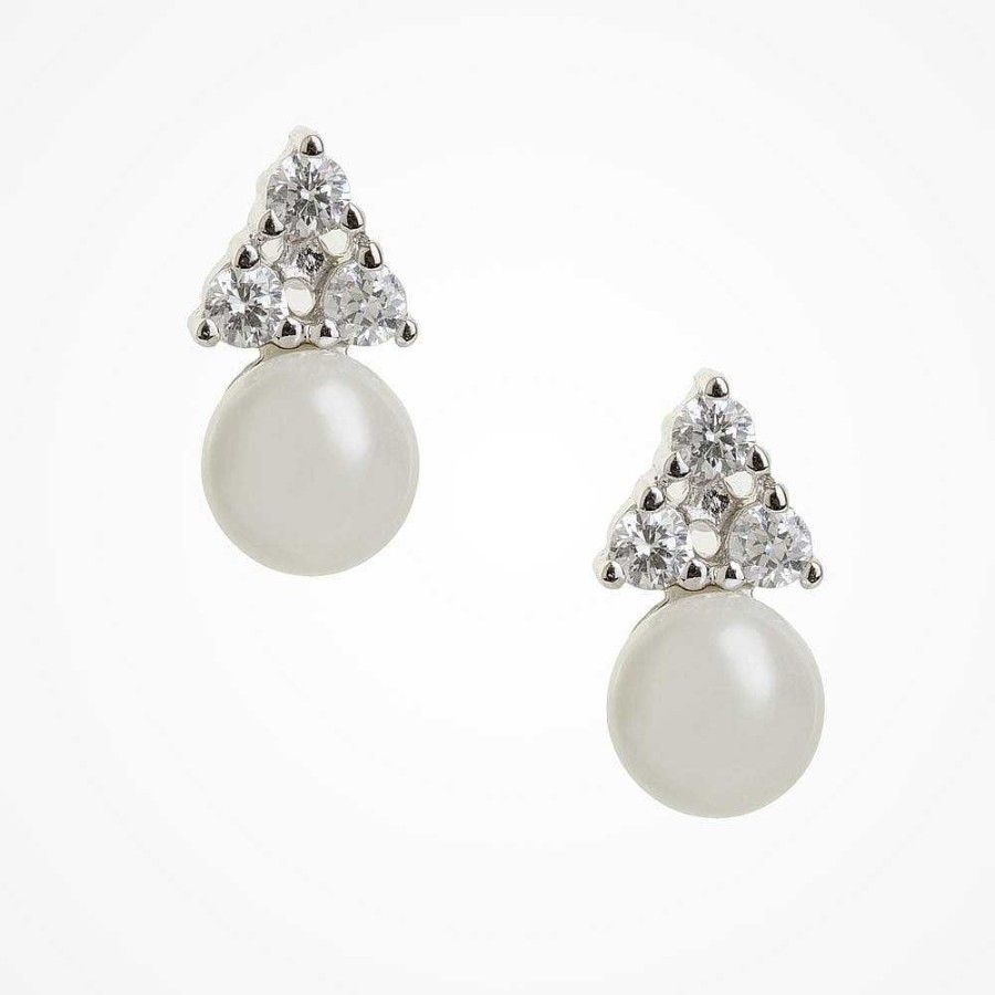 Wedding Jewellerywedding Jewellery Ivory & Co | Classic Pearl Earrings