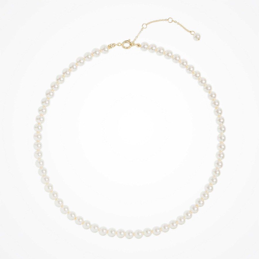 Wedding Jewellerywedding Jewellery Aria | Alta Pearl Necklace (Gold)