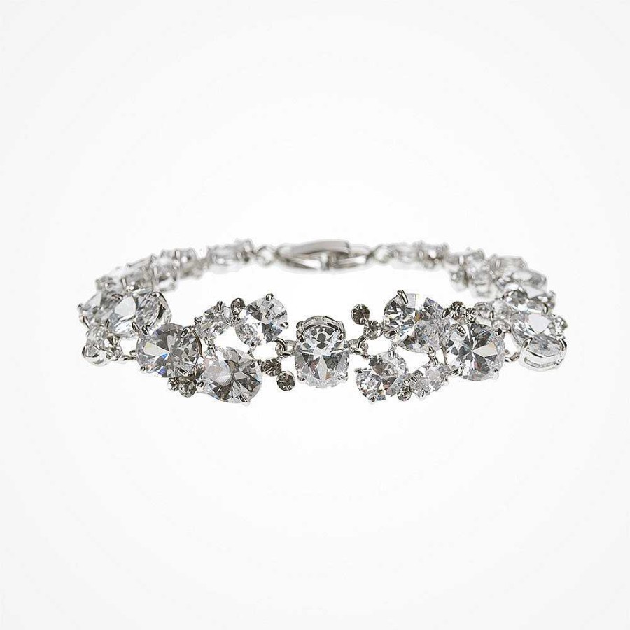 Wedding Jewellerywedding Jewellery Ivory & Co | Peninsula Cubic Zirconia Bracelet