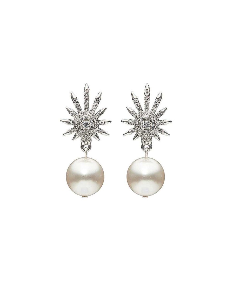 Wedding Jewellerywedding Jewellery Stephanie Browne | Venus Pearl Drop Earrings