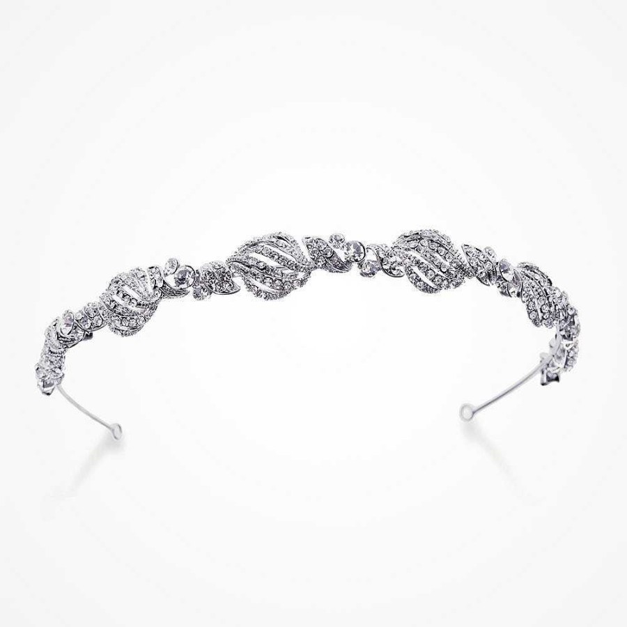 Wedding Hair Accessorieswedding Hair Accessories Ivory & Co | Erica Crystal Embellished Headband