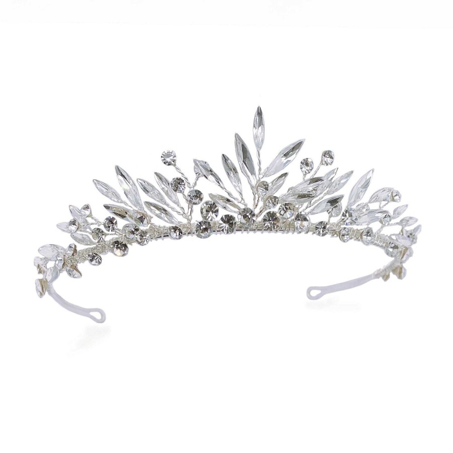 Wedding Hair Accessorieswedding Hair Accessories Ivory & Co | Ariella Crystal Bridal Tiara